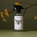 Plant-based glass cleaner with peppermint essential oil for streak-free mirrors