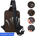 Caaordkso 7-11 Inch Tablet Sleeve Bag Coffee worn on shoulder