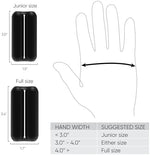 Adult hand demonstrating how to hold and roll the compact pocket sized anxiety tool