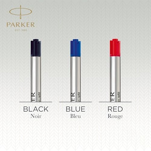 PARKER QUINKflow Ballpoint Pen Ink Refill, Fine Tip, Blue - Image 8