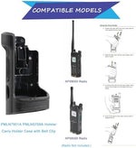 Afadorable PMLN7901A replacement walkie talkie waist holster profile angle