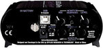 ART USB Dual Pre computer interface rear panel view showing the output connections and power configuration switches.
