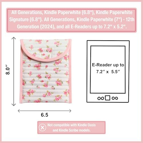 Zosiana Designs Kindle cover held in hand for scale and style reference