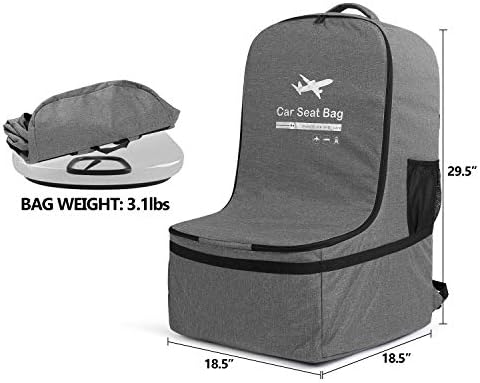 Luxja travel bag displaying internal buckle strap mechanism