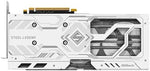 Packaging box layout of the premium white-themed computer component displaying official architecture logos and product specifications.