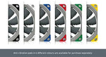 Grey industrial style premium desktop PC ventilation fan packaging details.
