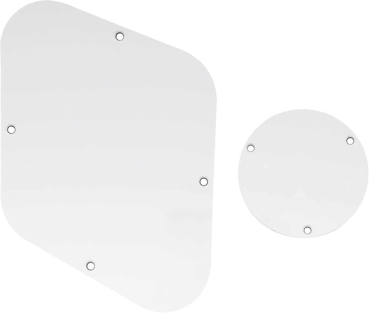Musiclily LP backplate and switch cover set front view guitar part