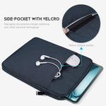 CaseBuy shockproof tablet sleeve showing thick inner pearl cotton padding layer texture