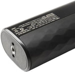 The 1/4-20 inch mounting screw interface on the bottom base of the Amaran Peak 75 grip.