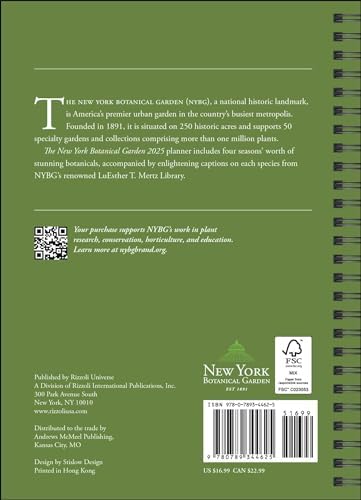 New York Botanical Garden 12-Month 2025 Planner - Image 3