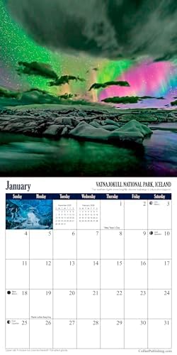 National Parks 2026 Wall Calendar â€“ â€œBest ofâ€ Edition (12â€x12â€) - Image 4