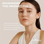IsNtree premium eye cream tube showing accurate fluid ounce measurements