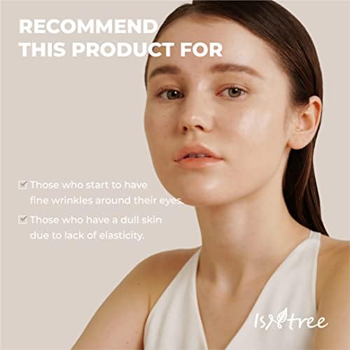 IsNtree premium eye cream tube showing accurate fluid ounce measurements