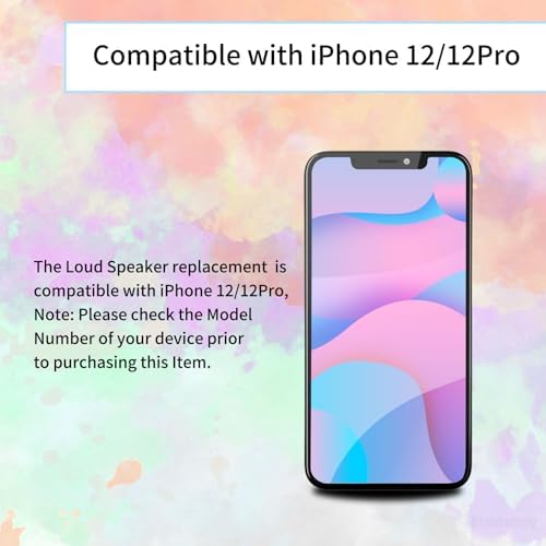Replacement loudspeaker module for iPhone 12 and 12 Pro