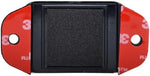 Side view of the low profile compact radio mounting bracket showing its secure rectangular design