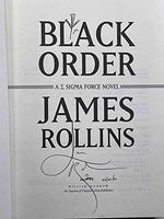 Black Order by James Rollins Sigma Force Thriller Book Cover
