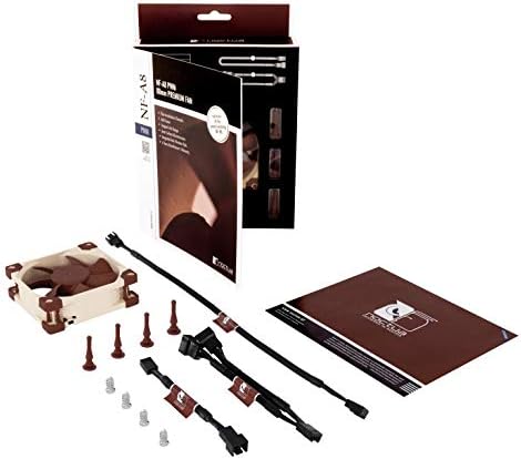 The 4-pin PWM connection cable and included premium Low-Noise-Adaptor accessory for automatic motherboard speed control.