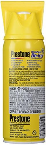 Authentic Prestone winter car care windshield spray imported canister