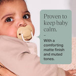 Tommee Tippee binkies set showing different sizes of airflow holes best pacifier for newborn