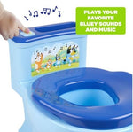 Skid-resistant base of the Ginsey Bluey potty trainer showing safety features