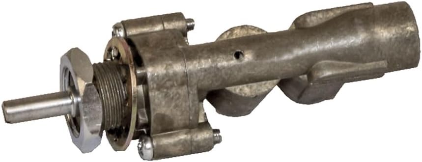 Mytee Products windshield wiper control valve front view showcasing the metallic alloy body.