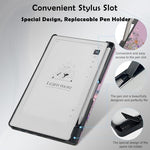 Back view of Aippdo hard shell case for Remarkable tablet
