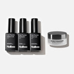 Nailboo dip powder nail kit bundle with 4 piece liquid and build set