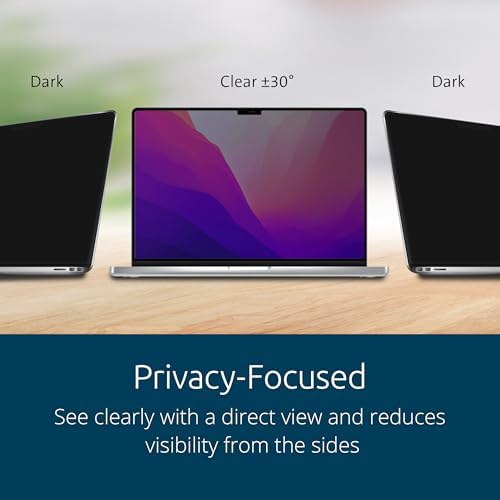 Comparison shot showing the anti glare matte finish side versus the high clarity glossy finish side.