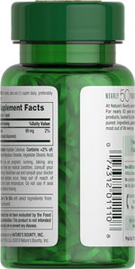 Side view of Nature's Bounty Potassium bottle for wellness support