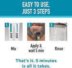Just For Men beard color gel application tray and tools