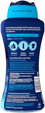 Downy Scent Booster Beads packaging showing 6x freshness benefit