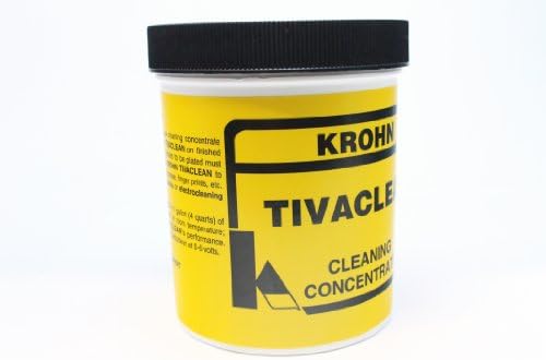 Professional jeweler using Krohn Tivaclean for metal preparation