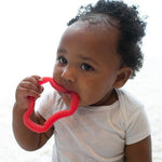 Dr. Brown's pink flexees teether packaged presentation