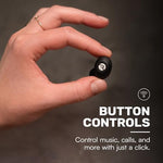 Top down view of Raycon Everyday Bluetooth earbuds case