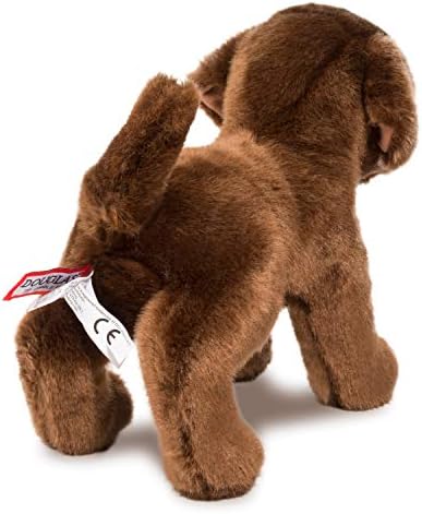 Plush CC Bean Chocolate Lab 12" - Image 6