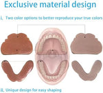 Dentureway kit components including molding tools and resin teeth