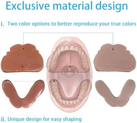 Dentureway kit components including molding tools and resin teeth