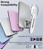 CloudValley laptop side attachment accessory box contents including metal plates and cleaning kit
