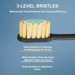Geacker manual toothbrush with protective travel cover