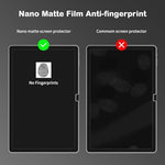 Huion Kamvas Slate 11 tablet with scratch-resistant matte screen protector applied