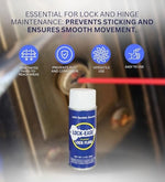 AGS automotive solutions lock lubricant spray kit with cleaning cloth package view