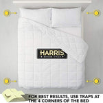 Harris bed bug traps instruction diagram on package