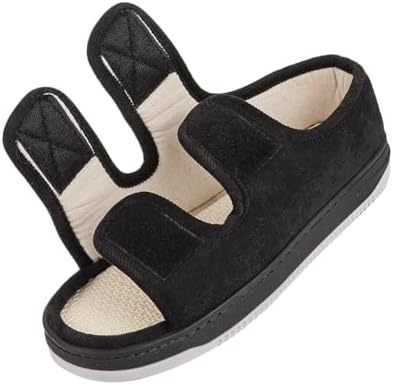 Packaging and product detail of ITODA orthopedic sandals for elderly