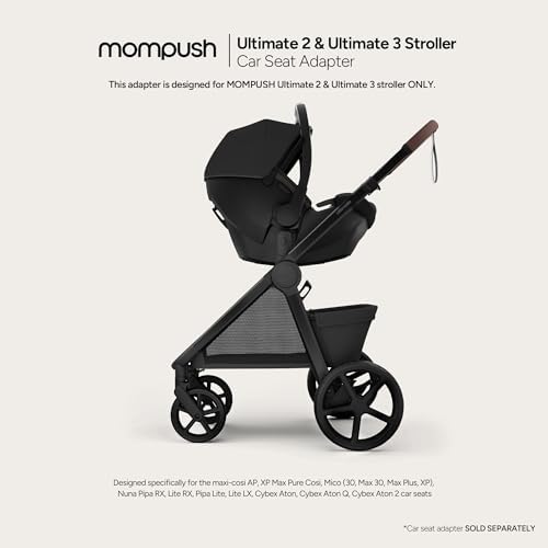 Mompush stroller car seat adapter click-in mechanism detail