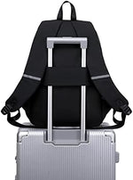 Detailed shot of the sturdy metal zippers and water resistant material on the Abshoo middle high school bookbag.