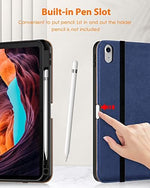 DTTO leather business case featuring integrated hand strap for one-handed tablet operation