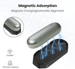 Oshmirian magnetic replacement charger pack showcasing strong alignment mechanism with recording device.