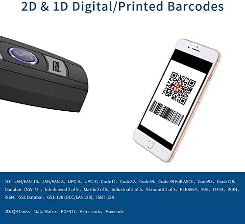 Close up view of optical scanning window reading qr code from digital screen
