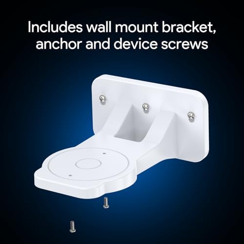 SURVADV minimalist wall bracket elevating a white Netgear Nighthawk Wi-Fi 7 router.