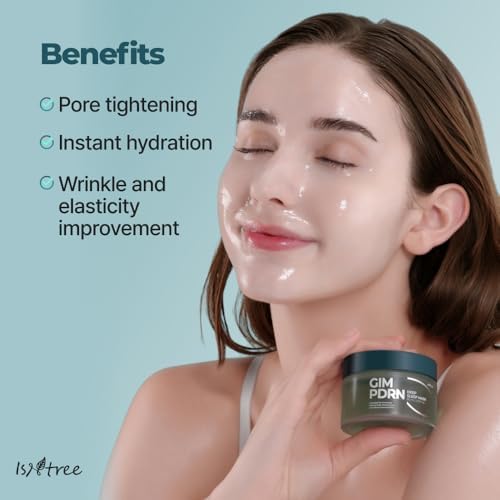 IsNtree Gim PDRN Hydro Firming Cream application